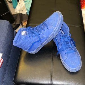 Van’s Off The Wall High-tops. Royal Blue